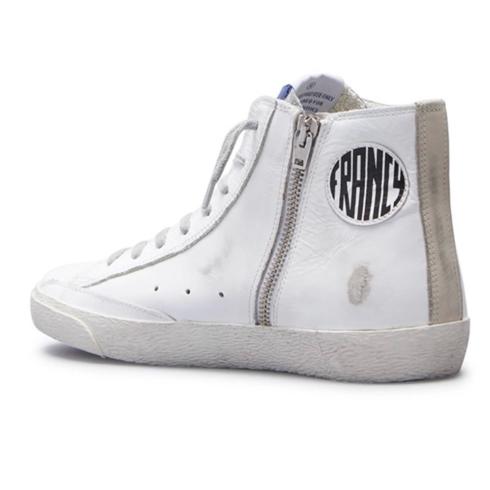 Golden Goose GGBD Women's Francy leather with suede star 40 NIB (box is damaged)